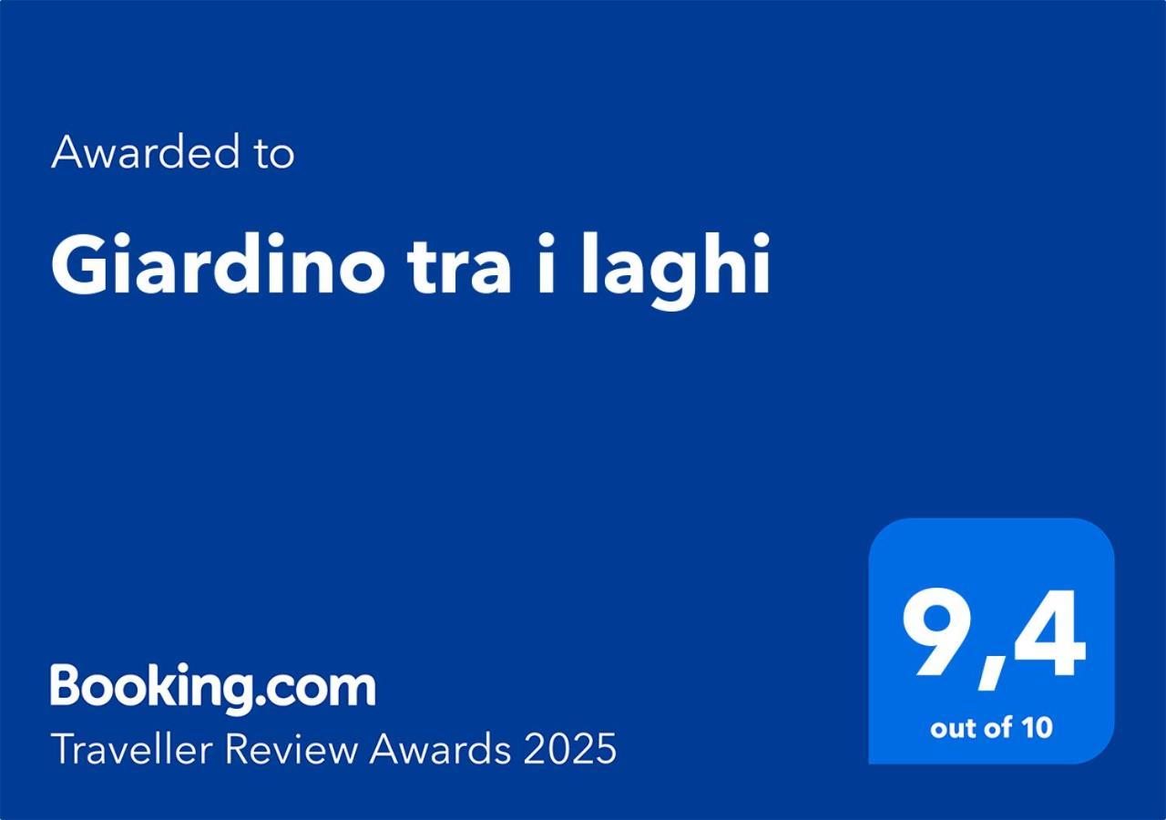 לינה וארוחת בוקר סן פדלה אינטלבי Giardino Tra I Laghi מראה חיצוני תמונה
